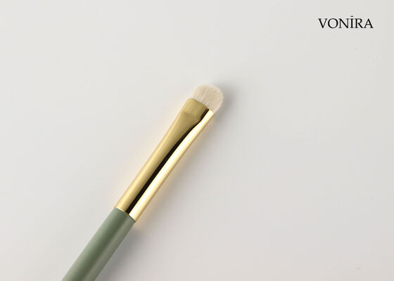 فونيرا مخصصات بيع بالجملة شعر الماعز الأبيض الطبيعي مكياج البقع العينية فرشاة مع خدمة العلامة التجارية الخاصة