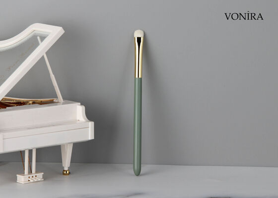 فونيرا مخصصات بيع بالجملة شعر الماعز الأبيض الطبيعي مكياج البقع العينية فرشاة مع خدمة العلامة التجارية الخاصة