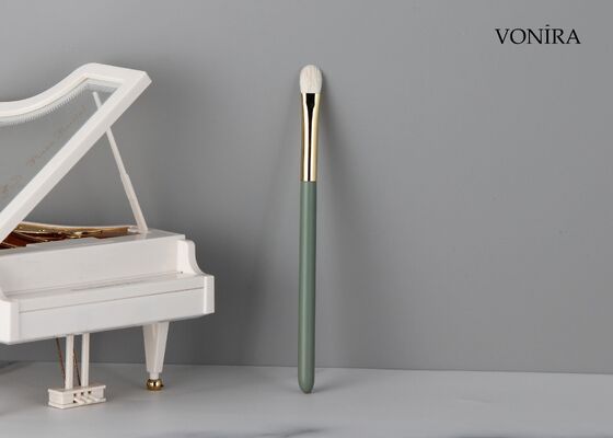 فرشاة ظلال عيون صغيرة من شعر الماعز الأبيض الطبيعي بالجملة من Vonira مع خدمة العلامة الخاصة