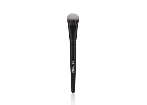 Vonira Beauty Collection Professional Foundation Makeup Brush بزاوية منفوش للتجميل فرشاة أحمر الخدود بلون غير لامع
